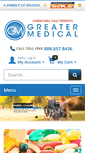 Mobile Screenshot of greatermedical.com